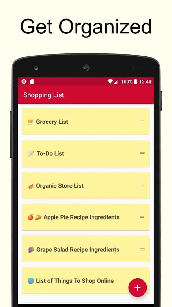 Shopping List Screenshot 2