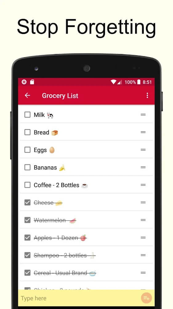 Shopping List Screenshot 3