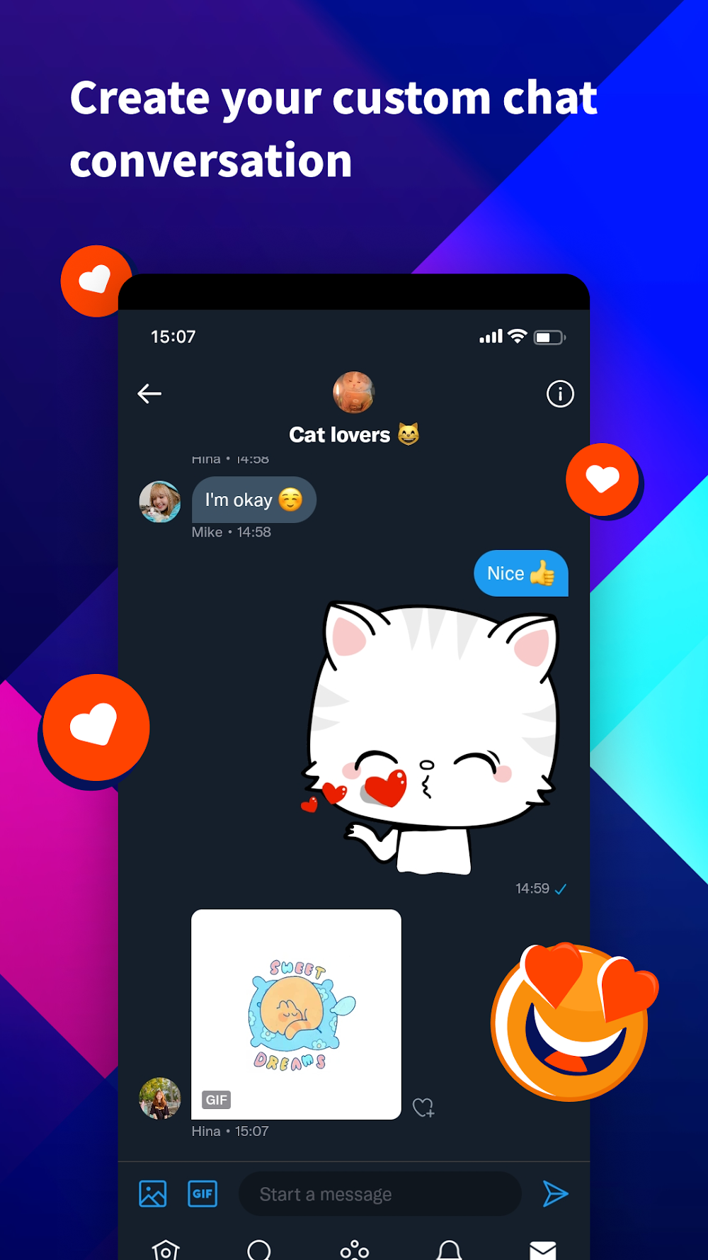 iFake: Fake Chat Messages screenshot 3