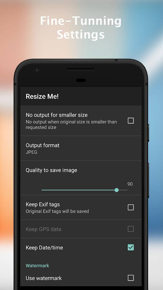 Resize Me! Pro screenshot 3
