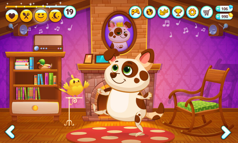 Duddu - My Virtual Pet Dog screenshot 4