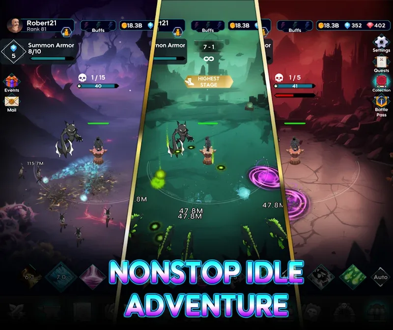 Voidmancer Adventure: Idle RPG screenshot 2