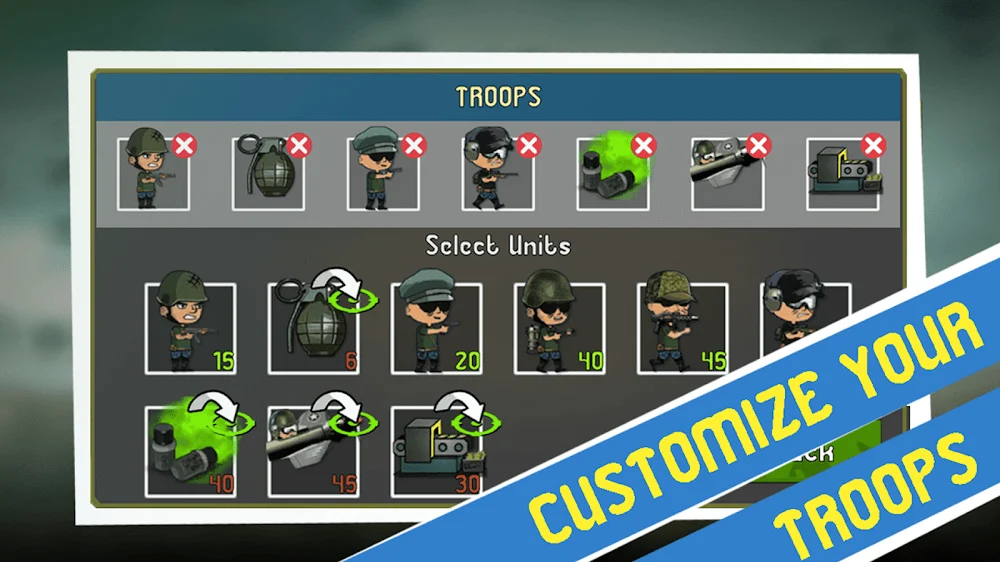 War Troops: Military Strategy screenshot 7