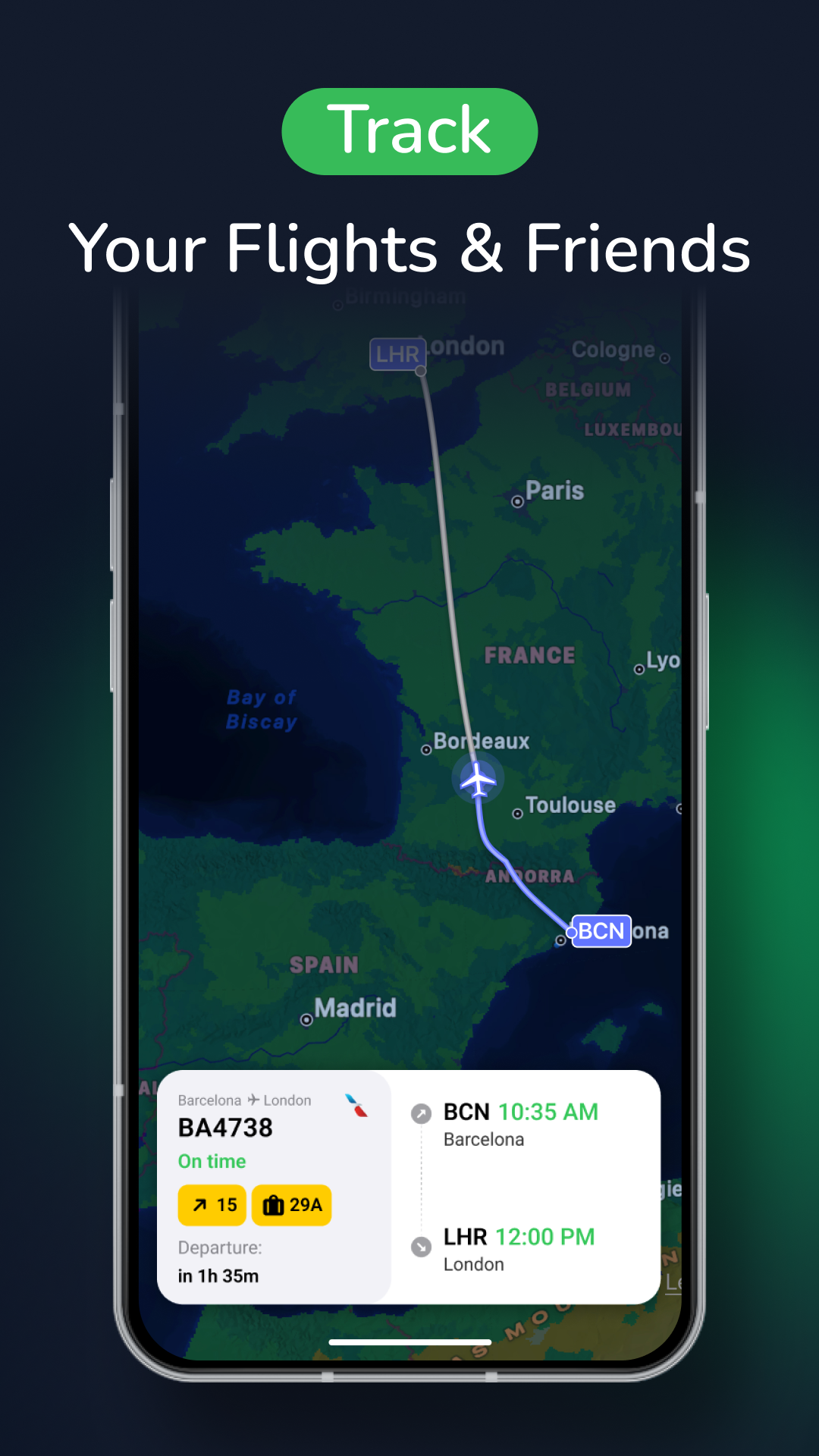 byAir: Flight Tracker & Status screenshot 5