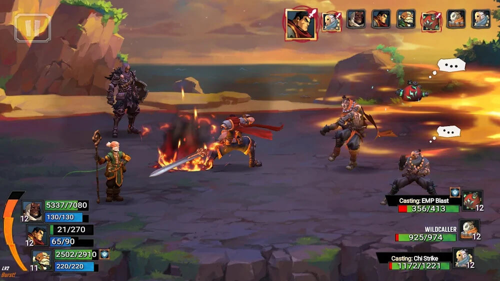 Battle Chasers Nightwar screenshot 2
