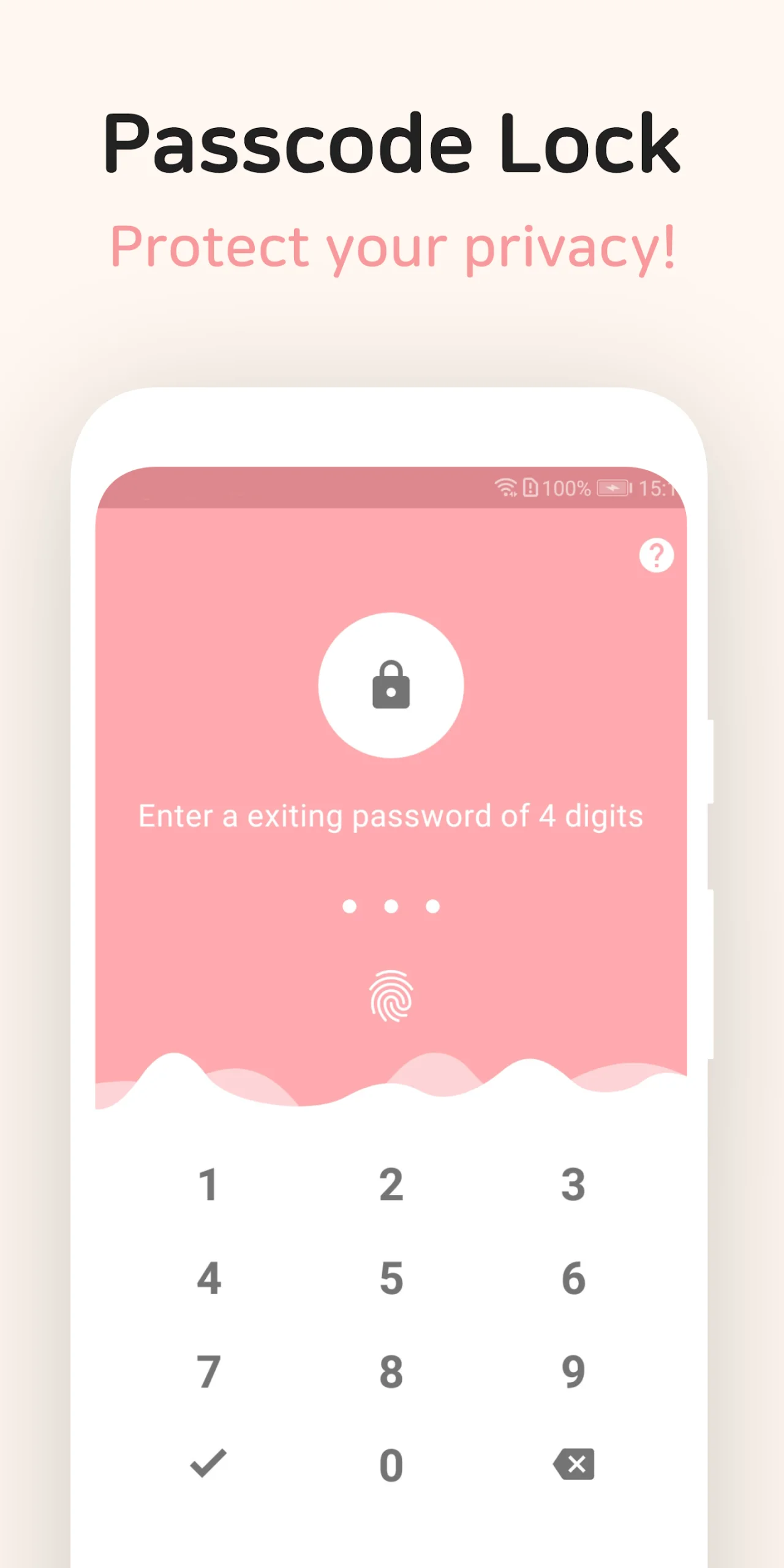 DailyLife: Private Diary, Lock screenshot 2