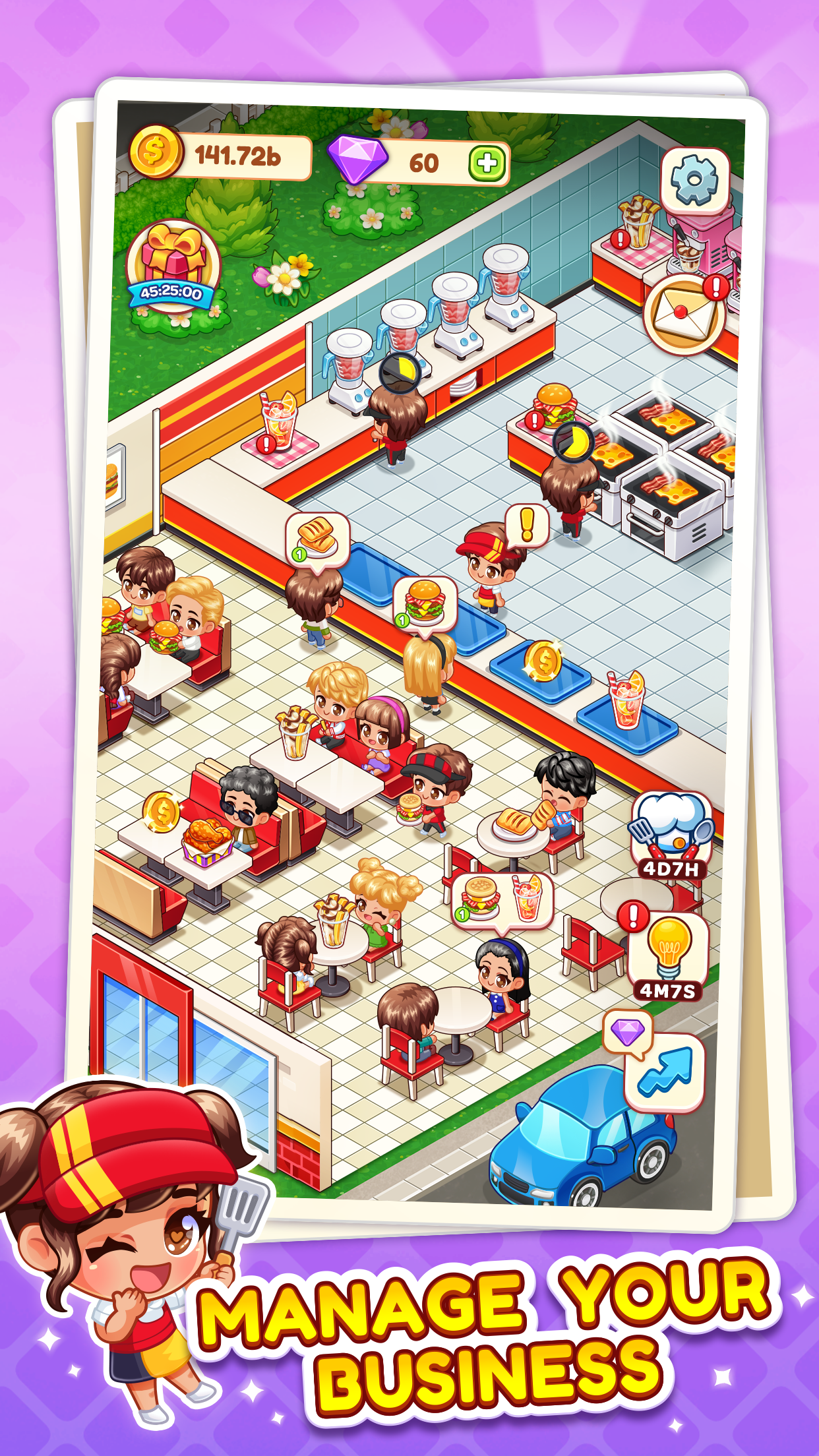 Billionaire Chef: Idle Tycoon screenshot 3