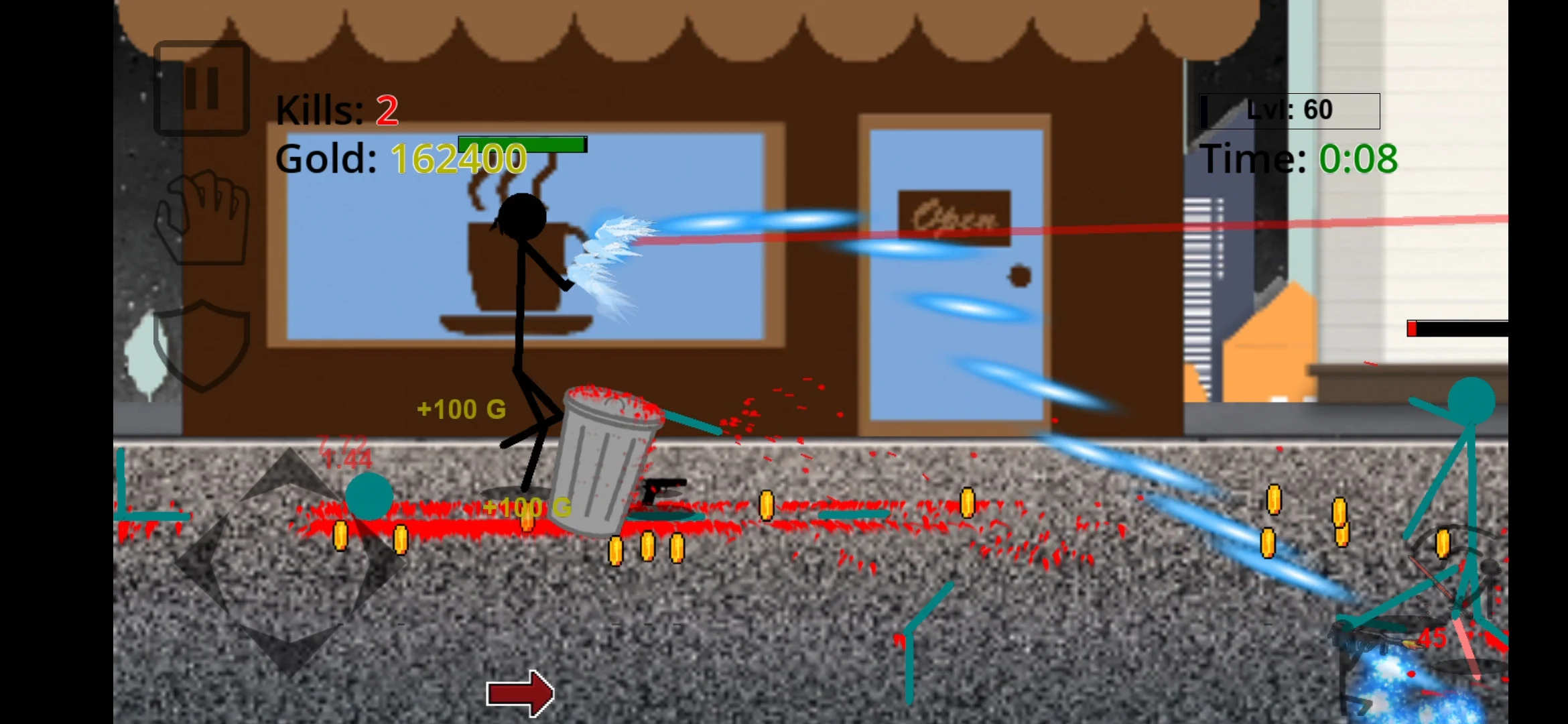 Stickman Physics Battle Arena screenshot 4