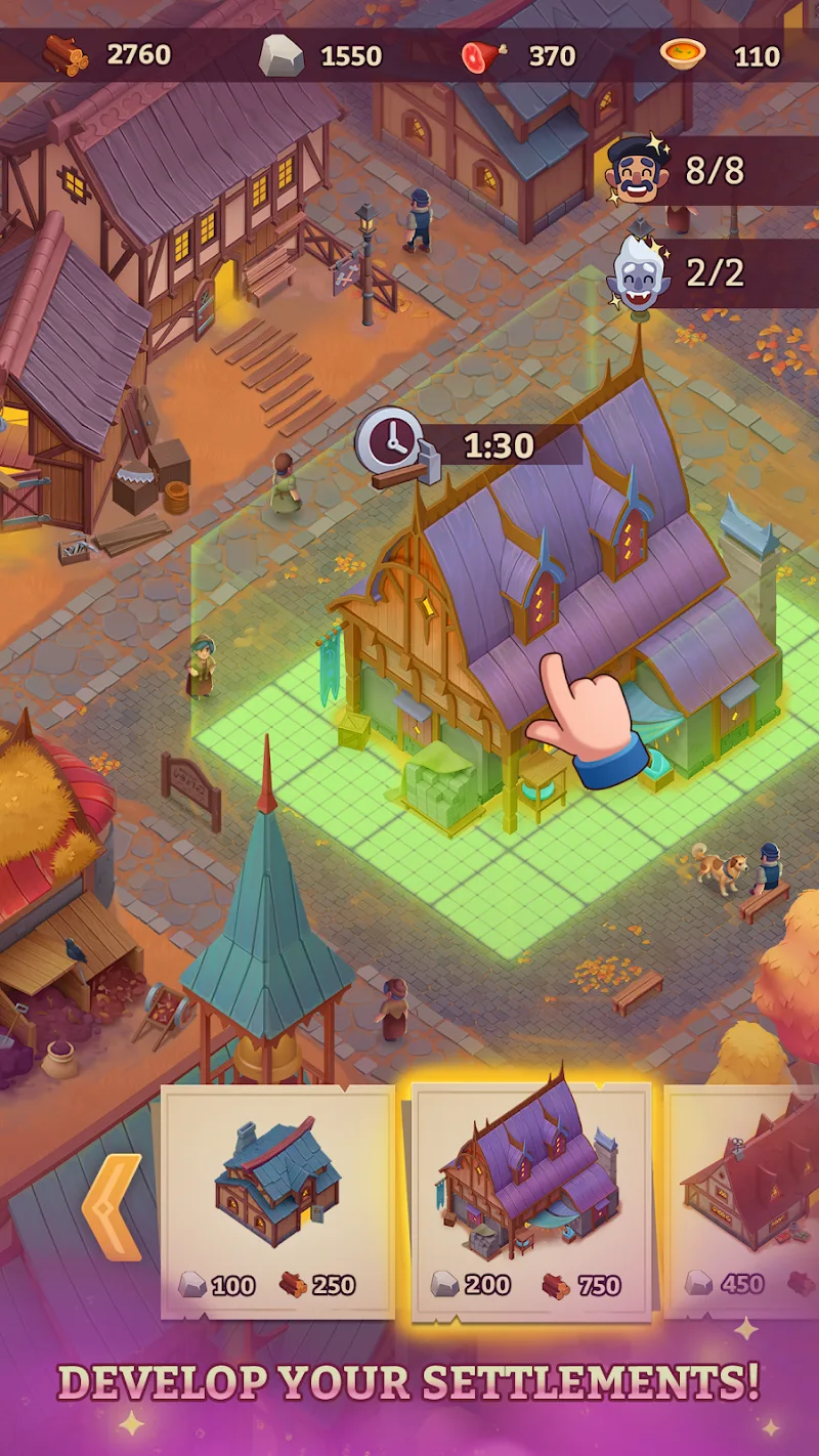 Vampire Legacy. City Builder screenshot 2