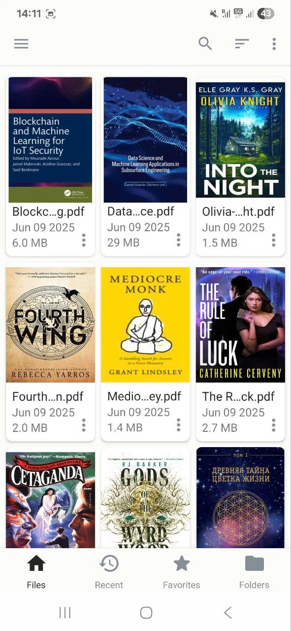 Fast PDF Reader screenshot 1