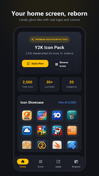 Y2K Icon Pack: Skeuomorphic 3D screenshot 5