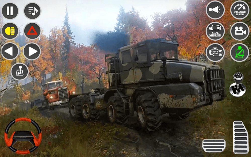 US Army Cargo Truck Games 3D screenshot 7
