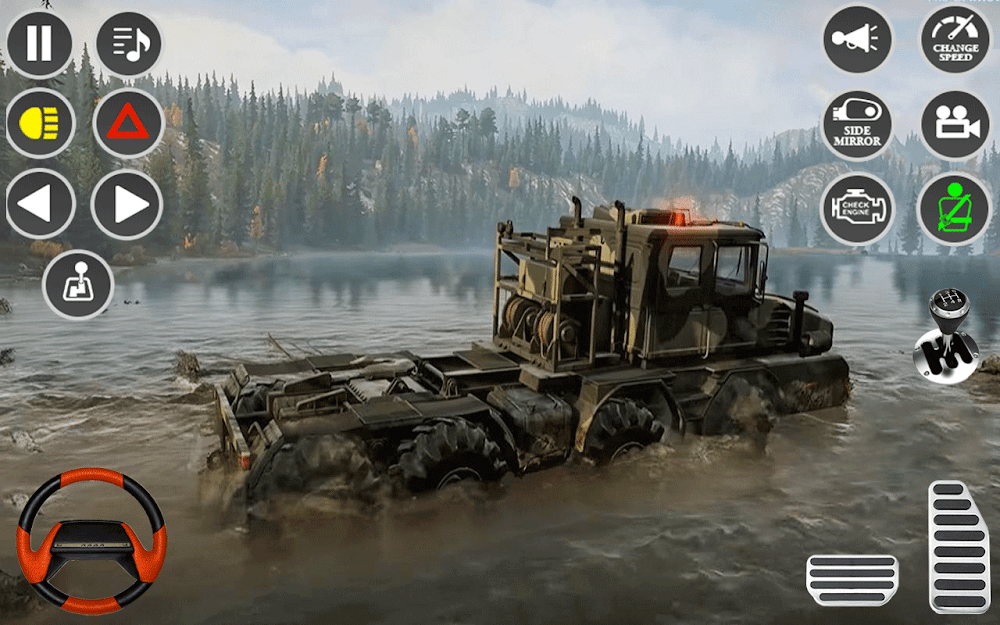 US Army Cargo Truck Games 3D screenshot 4