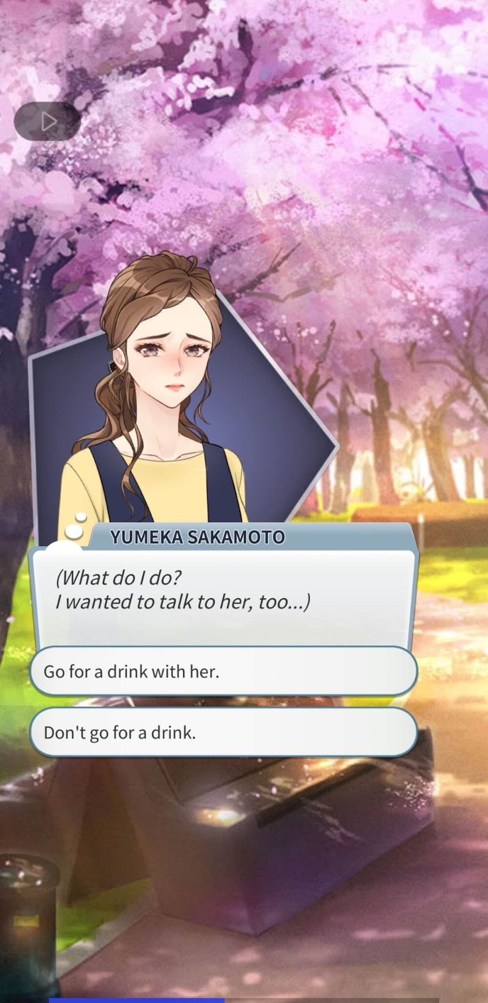 Under the tree Otome Game screenshot 4