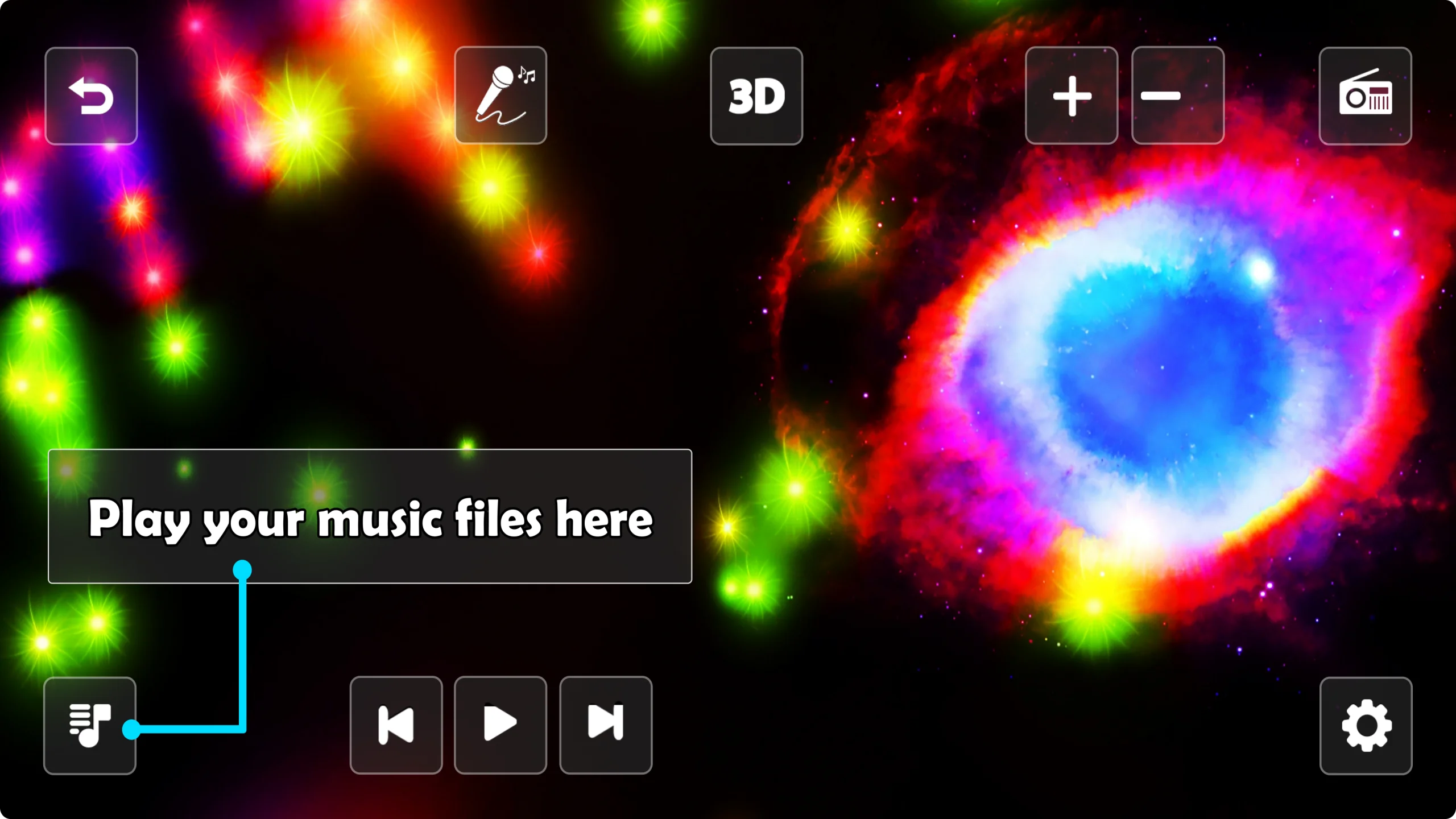 Astral 3D FX Music Visualizer screenshot 2