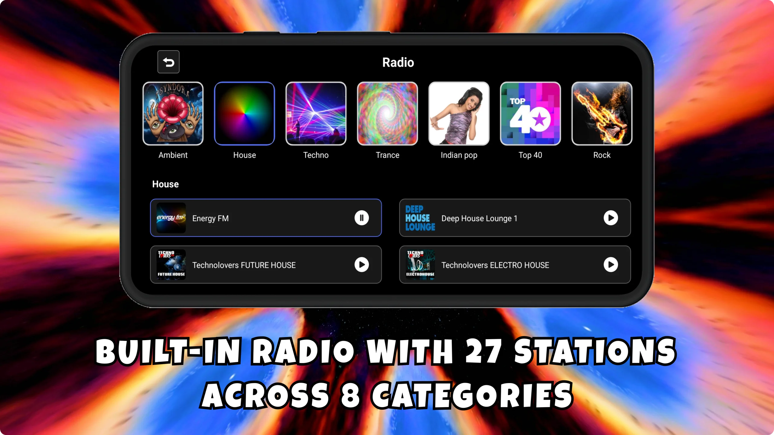 Astral 3D FX Music Visualizer screenshot 3