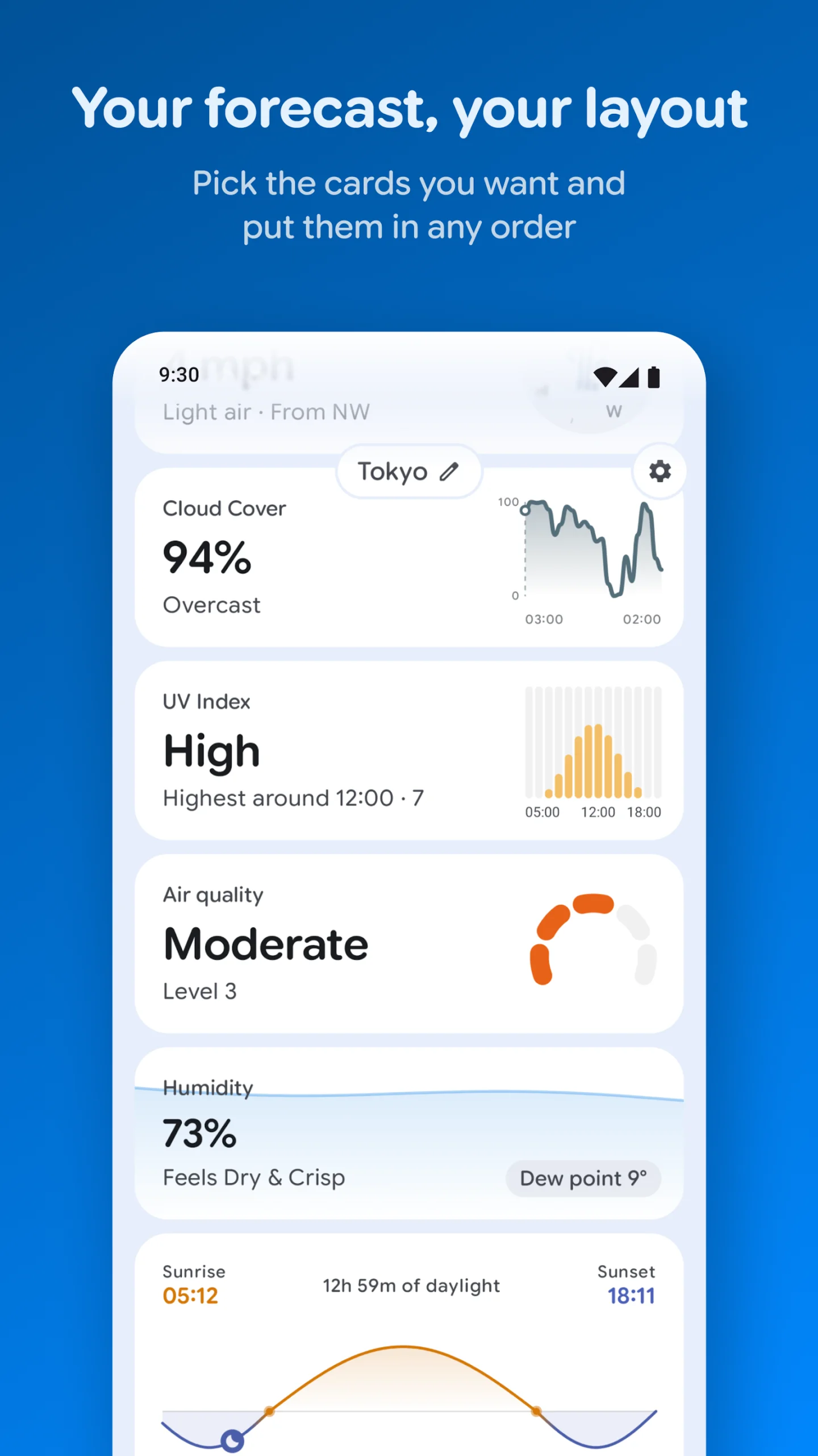 Gradient Weather app screenshot 4