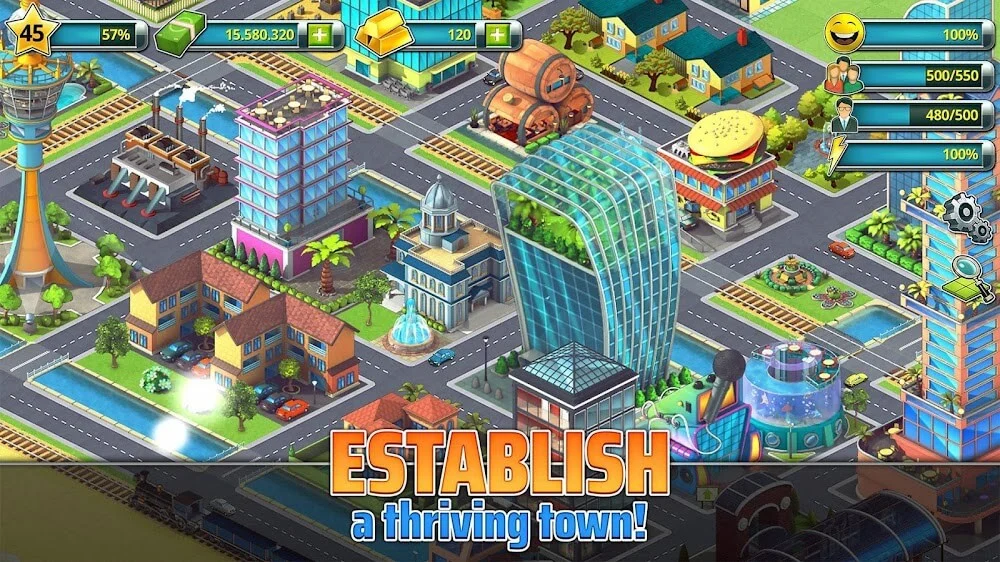 Town Building: Tropic City screenshot 2