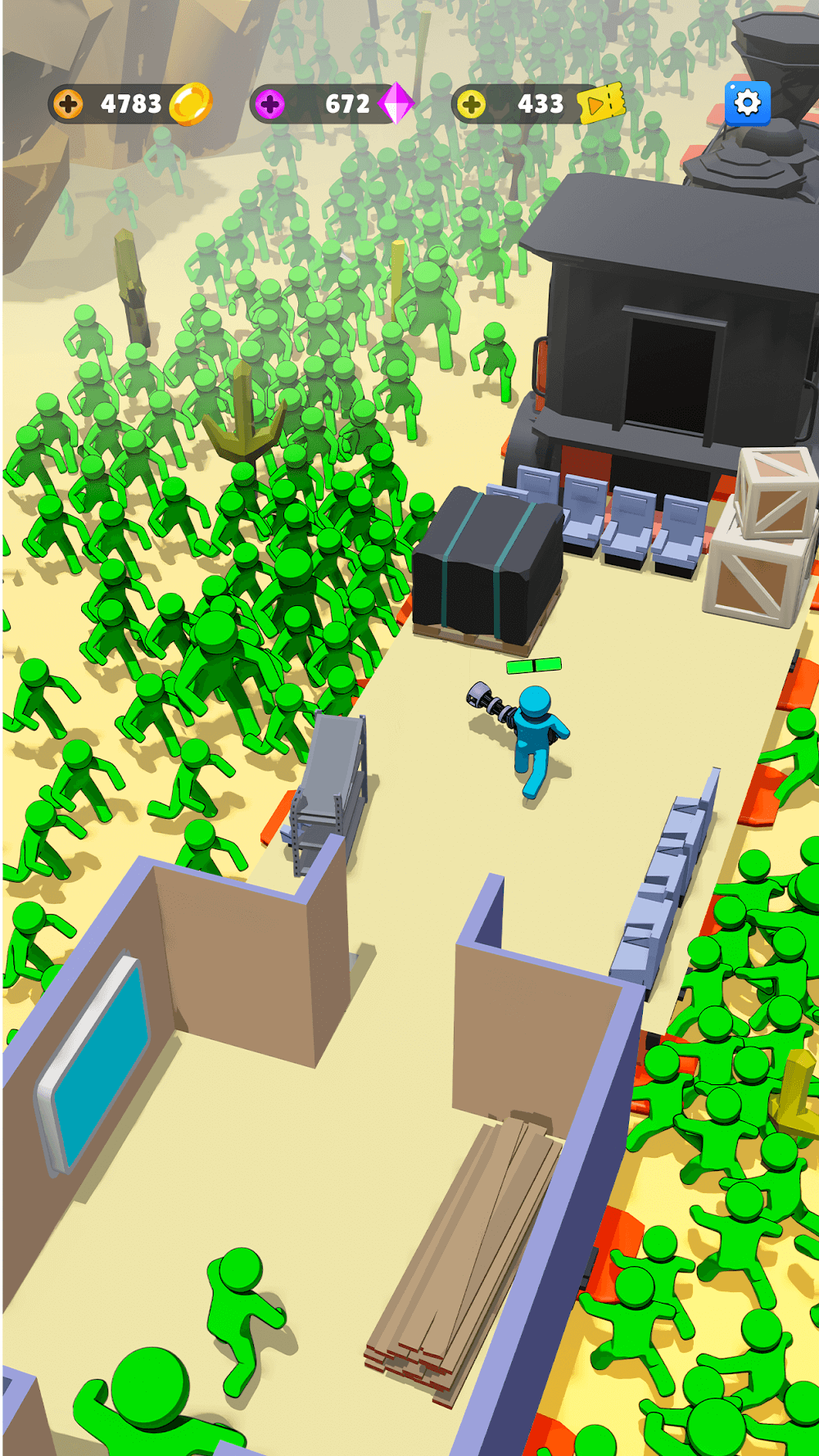 Train Defense: Zombie Survival screenshot 4