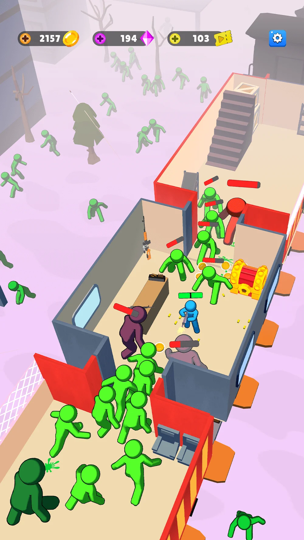 Train Defense: Zombie Survival screenshot 3