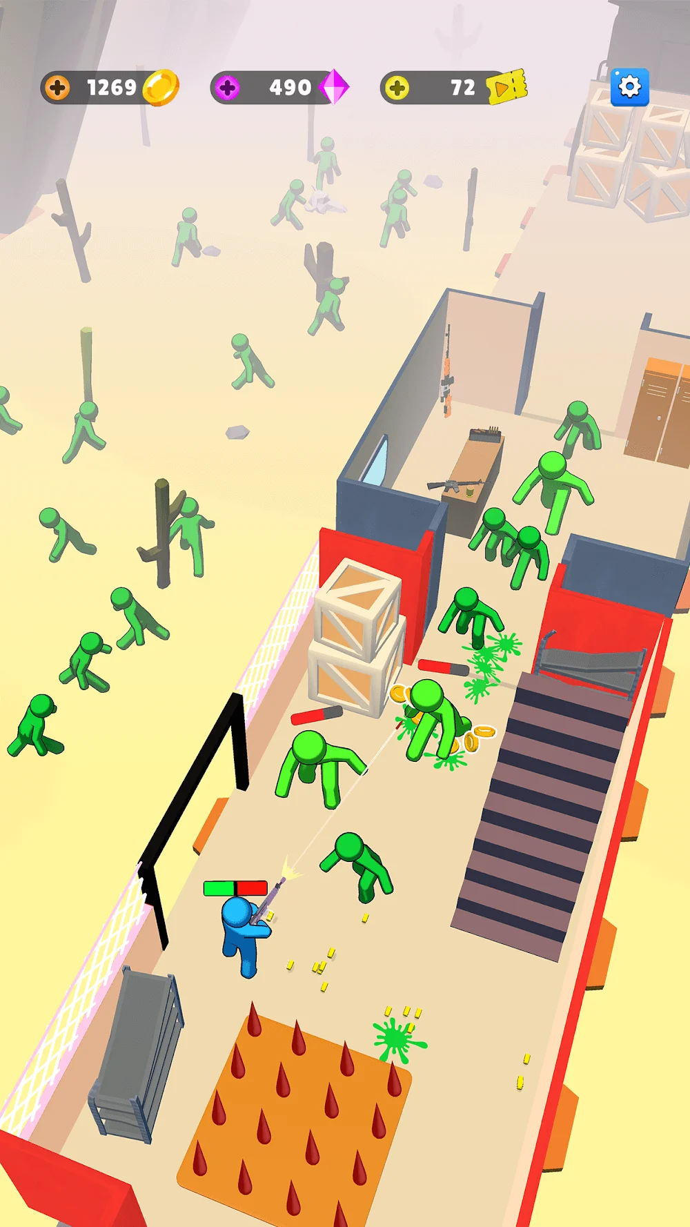 Train Defense: Zombie Survival screenshot 6
