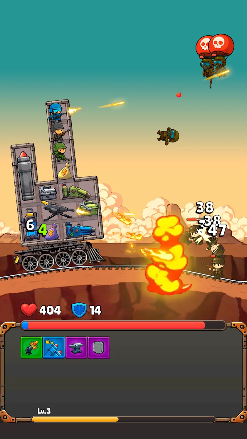 Train Attack: Merge War screenshot 3