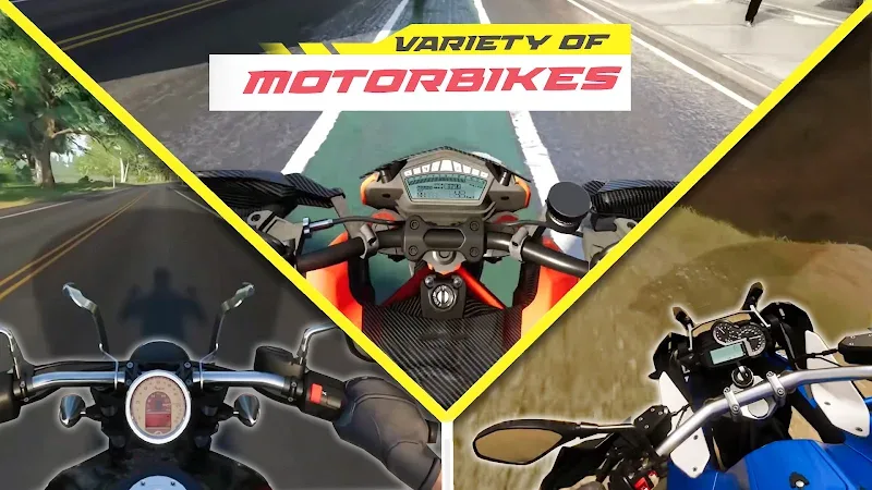 Traffic Bike Rush Driving City screenshot 5