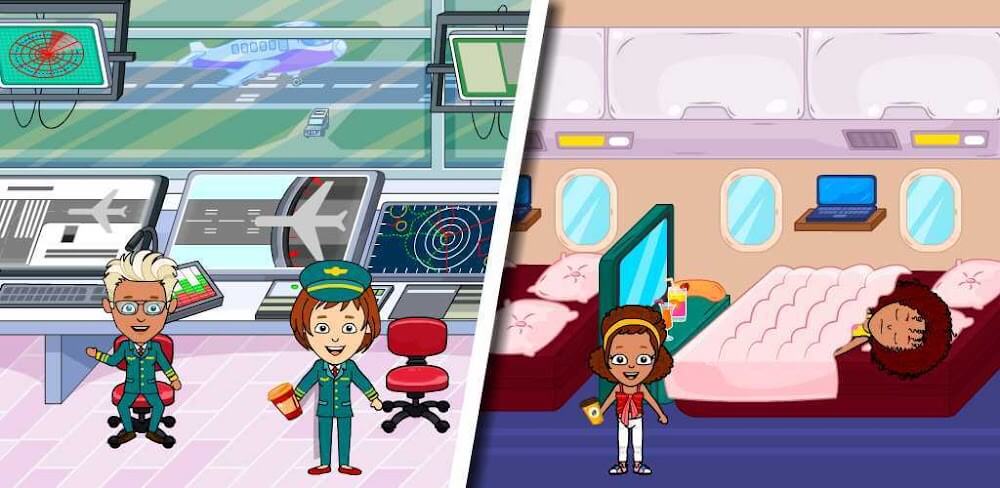 Tizi Town - My Airport Games screenshot 1
