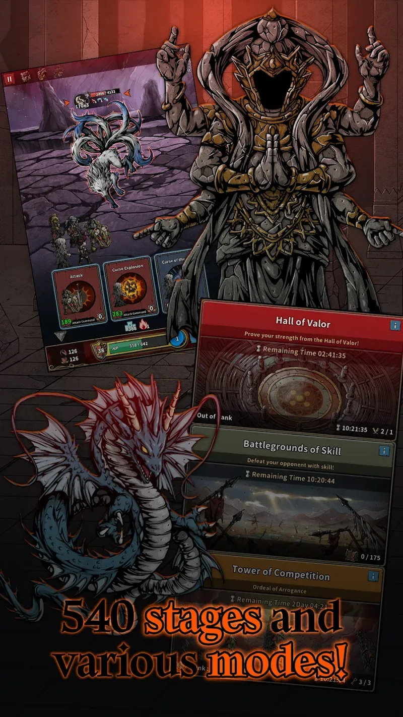 Titan Slayer: Deckbuilding RPG screenshot 3