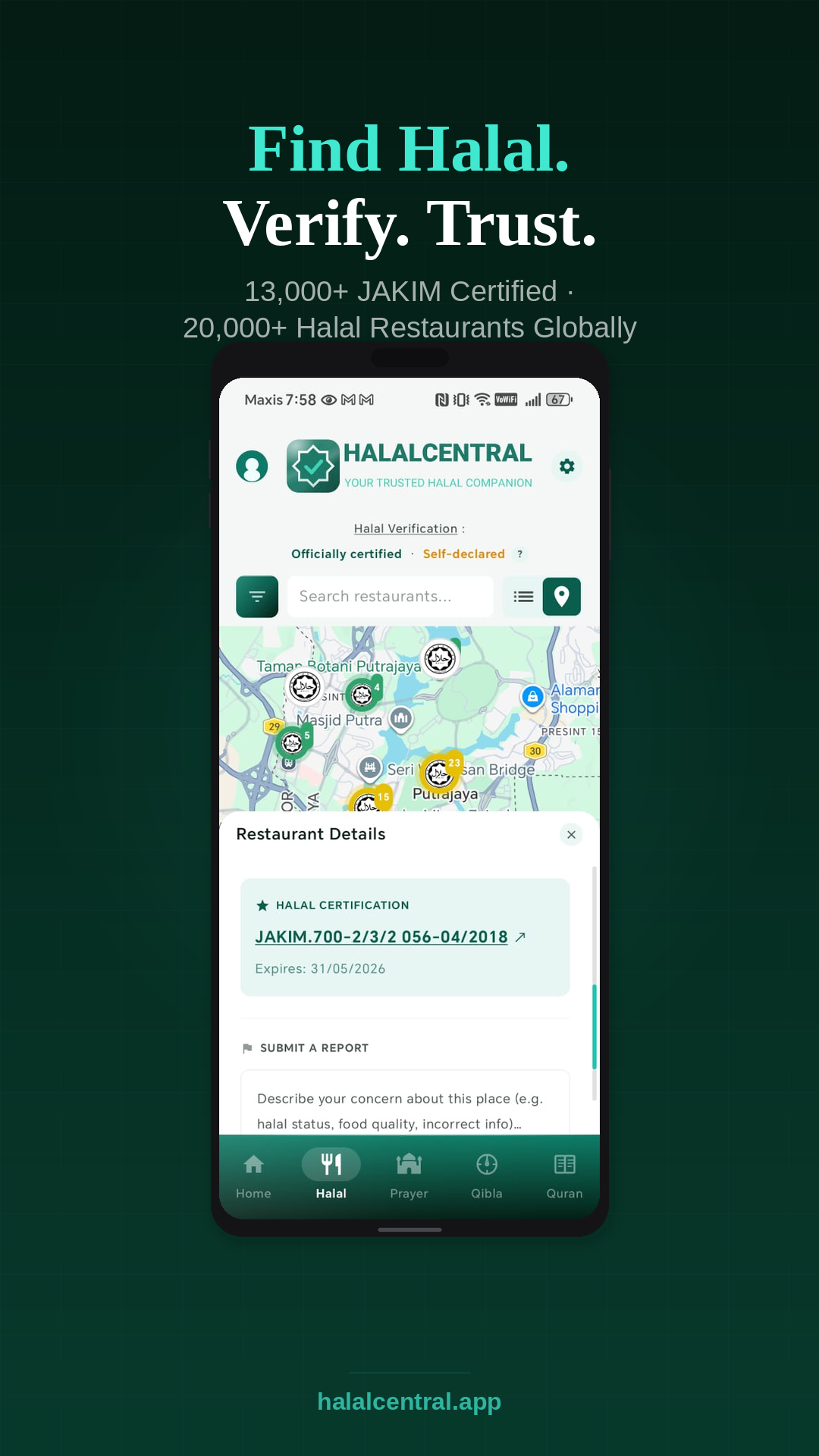 HalalCentral - Prayer Quran screenshot 2