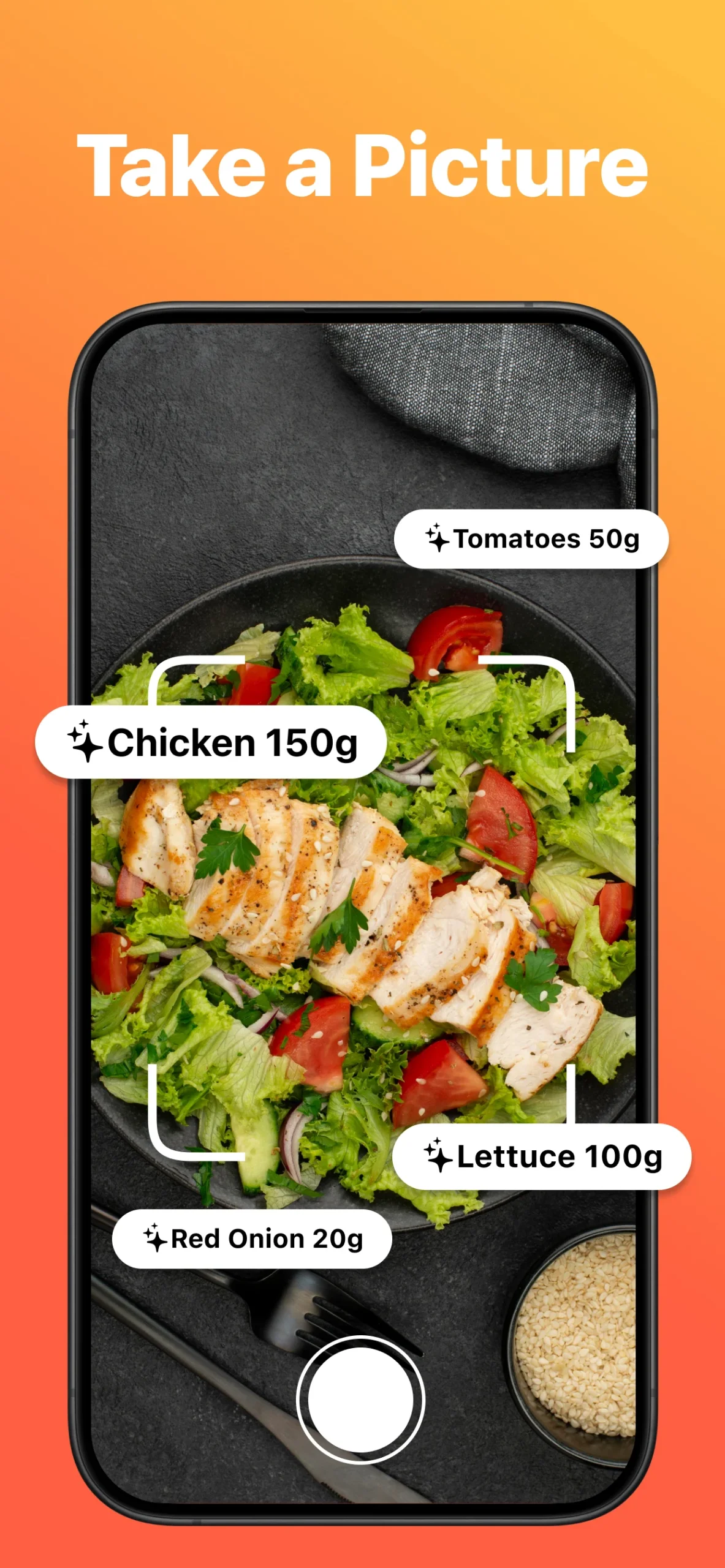 AI Calorie Counter: Nutrilio screenshot 1
