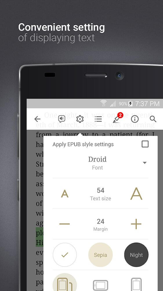 eReader Prestigio: Book Reader screenshot 5