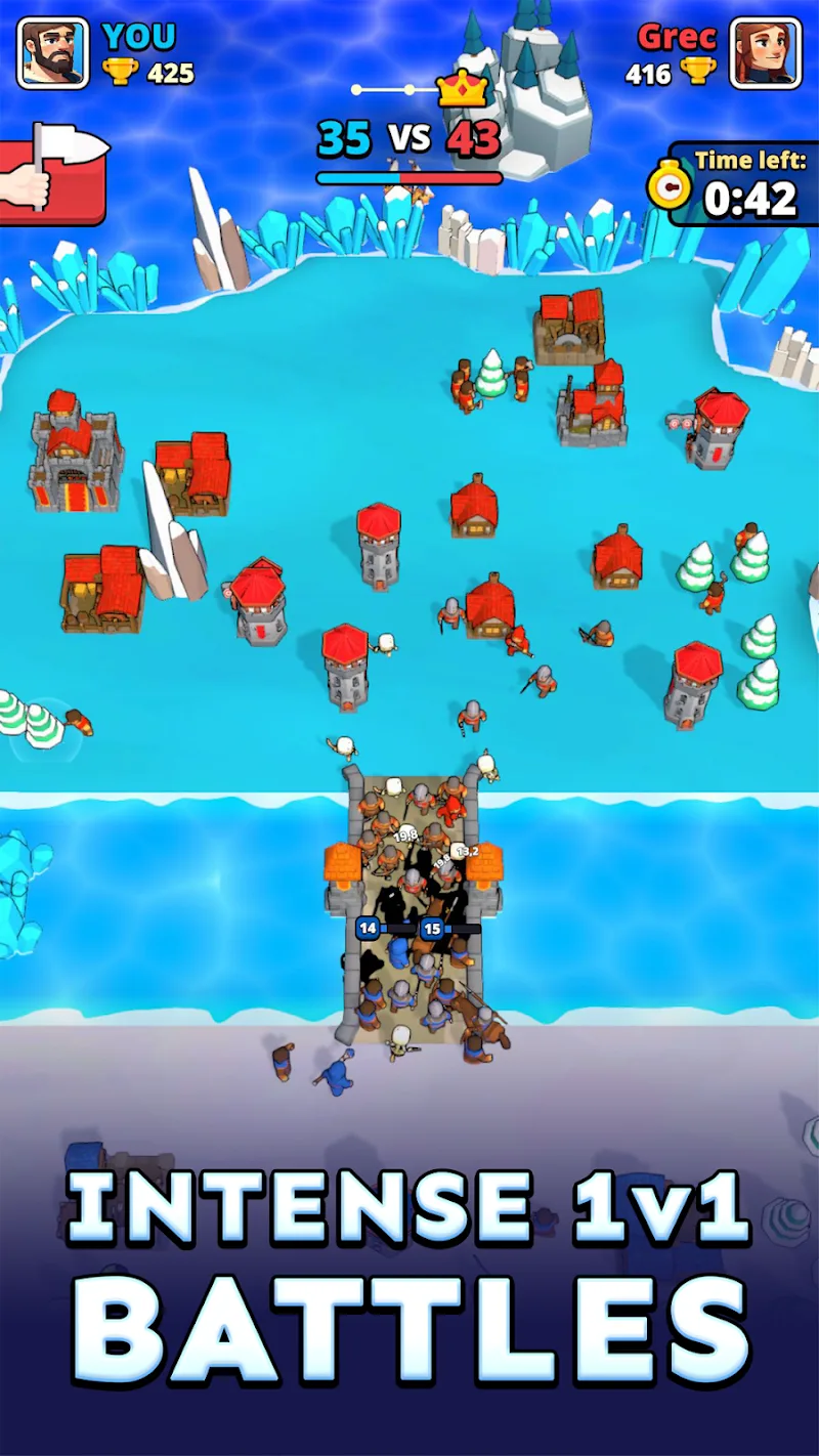 Tiny Clash! screenshot 2