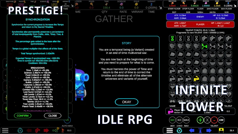 Time Idle RPG screenshot 4