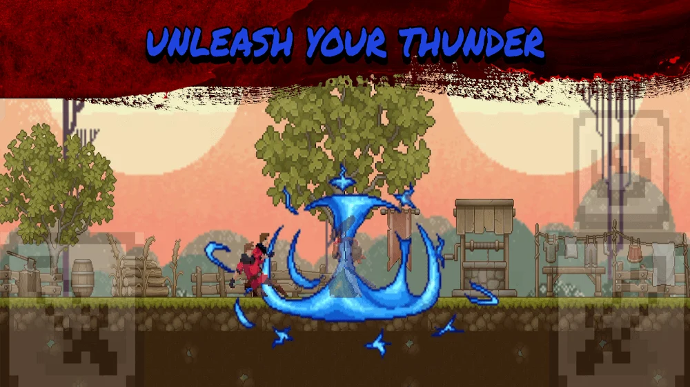 Thunder Samurai Defend Village screenshot 6