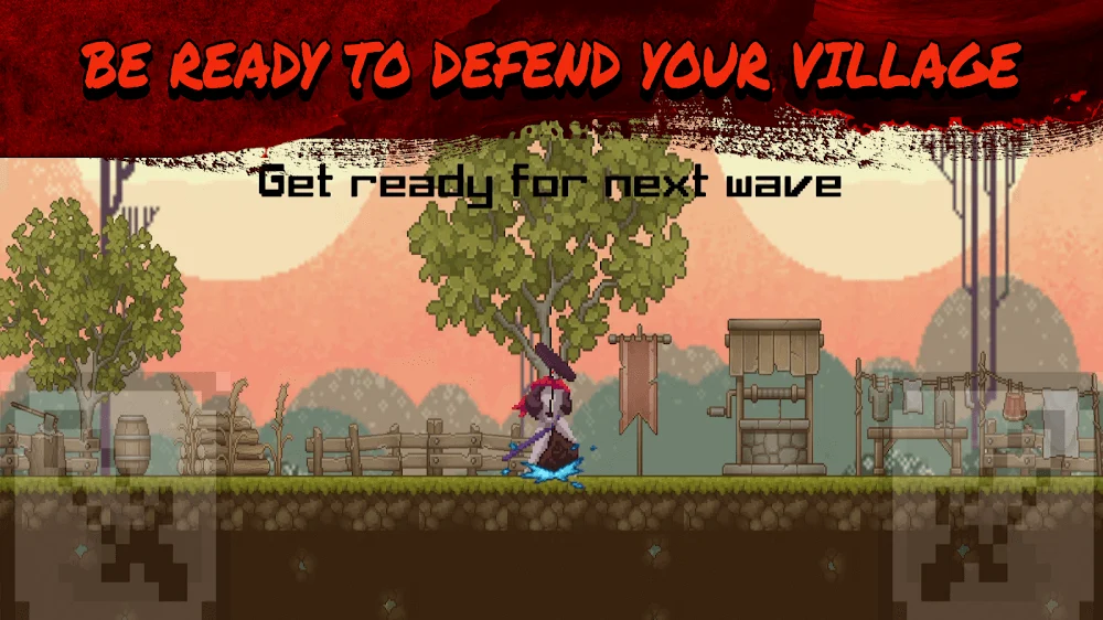Thunder Samurai Defend Village screenshot 5