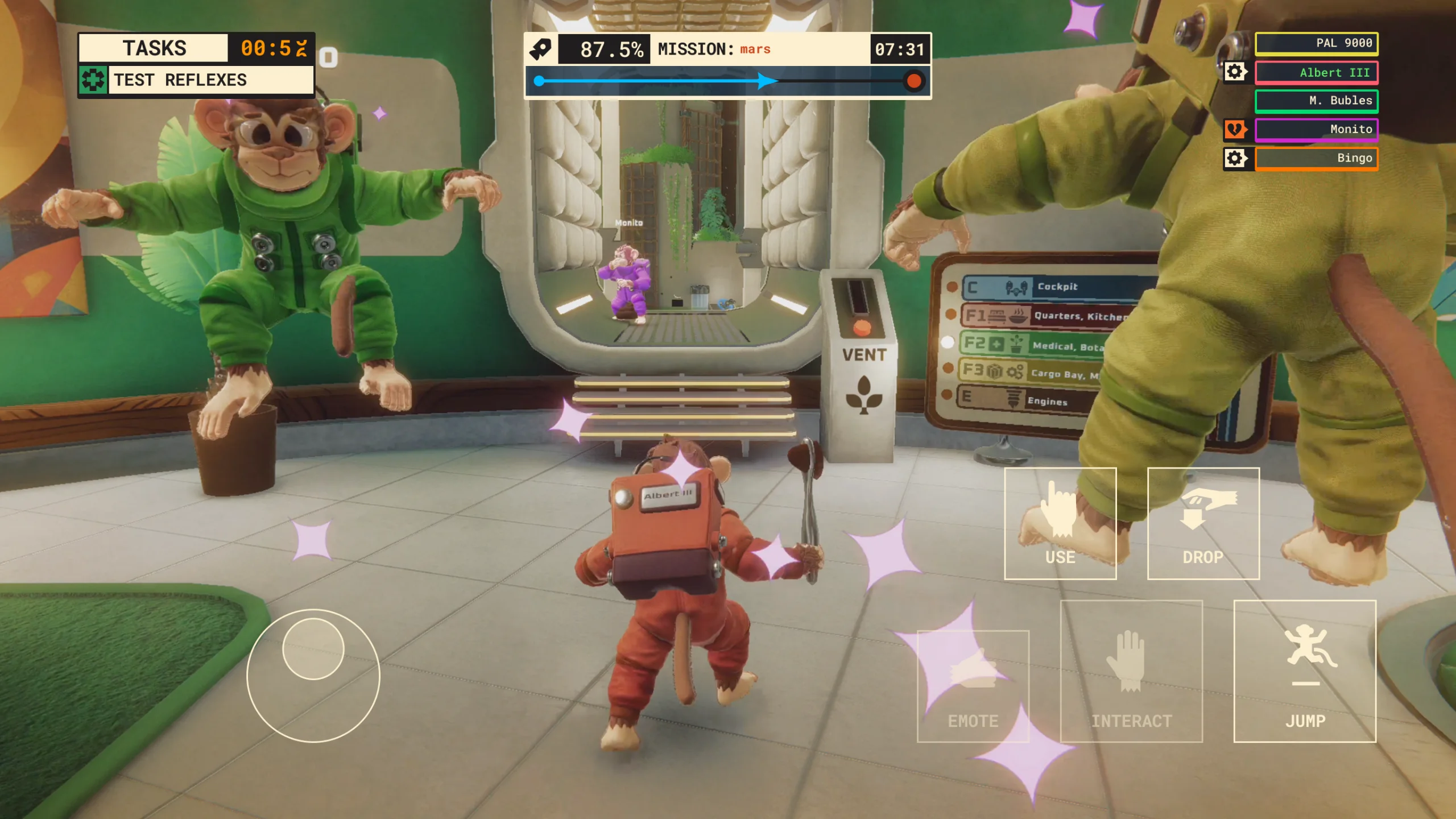 Go Ape Ship! Gameplay Screenshot 1