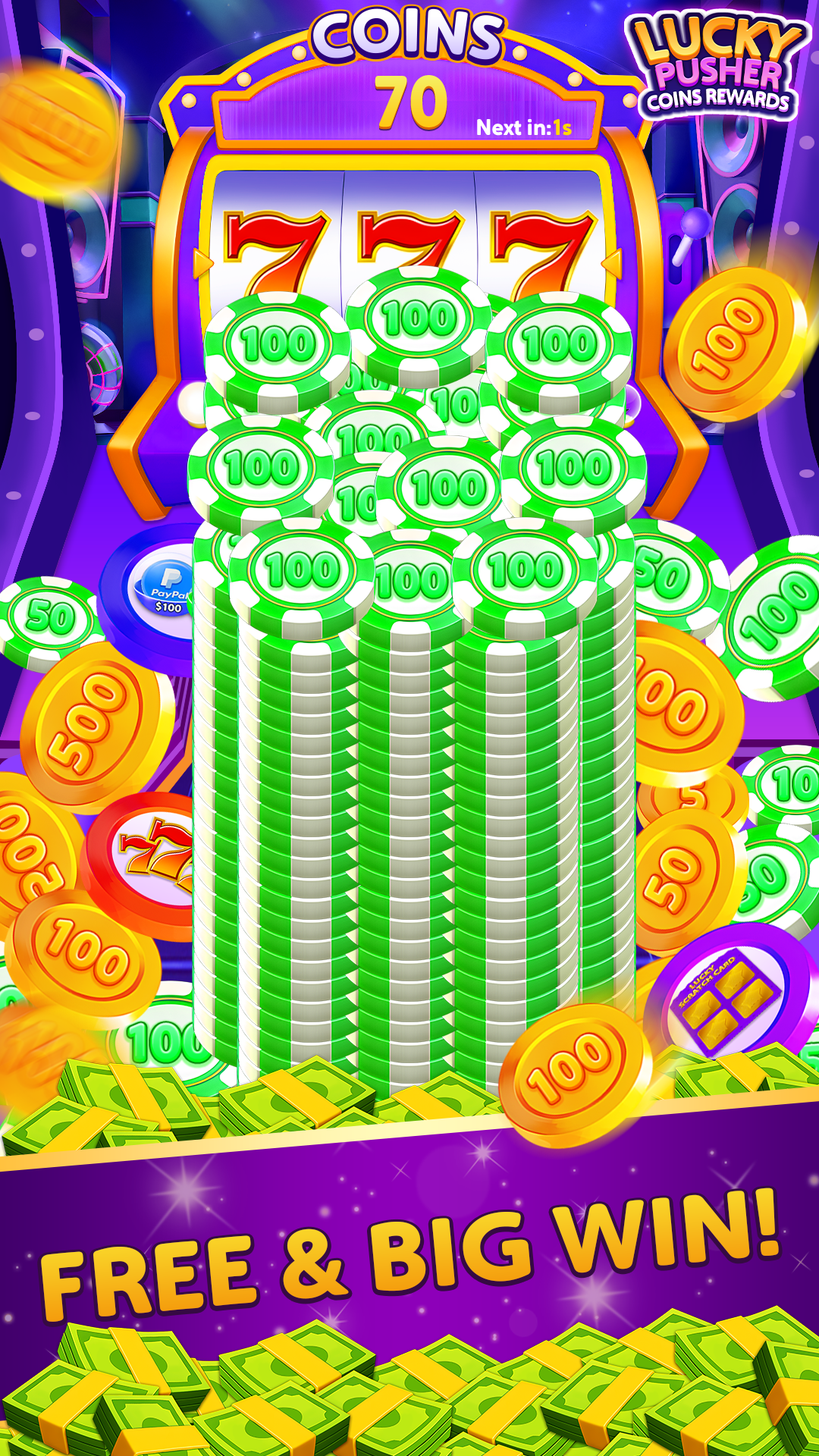 Lucky Pusher Coins Rewards screenshot 5