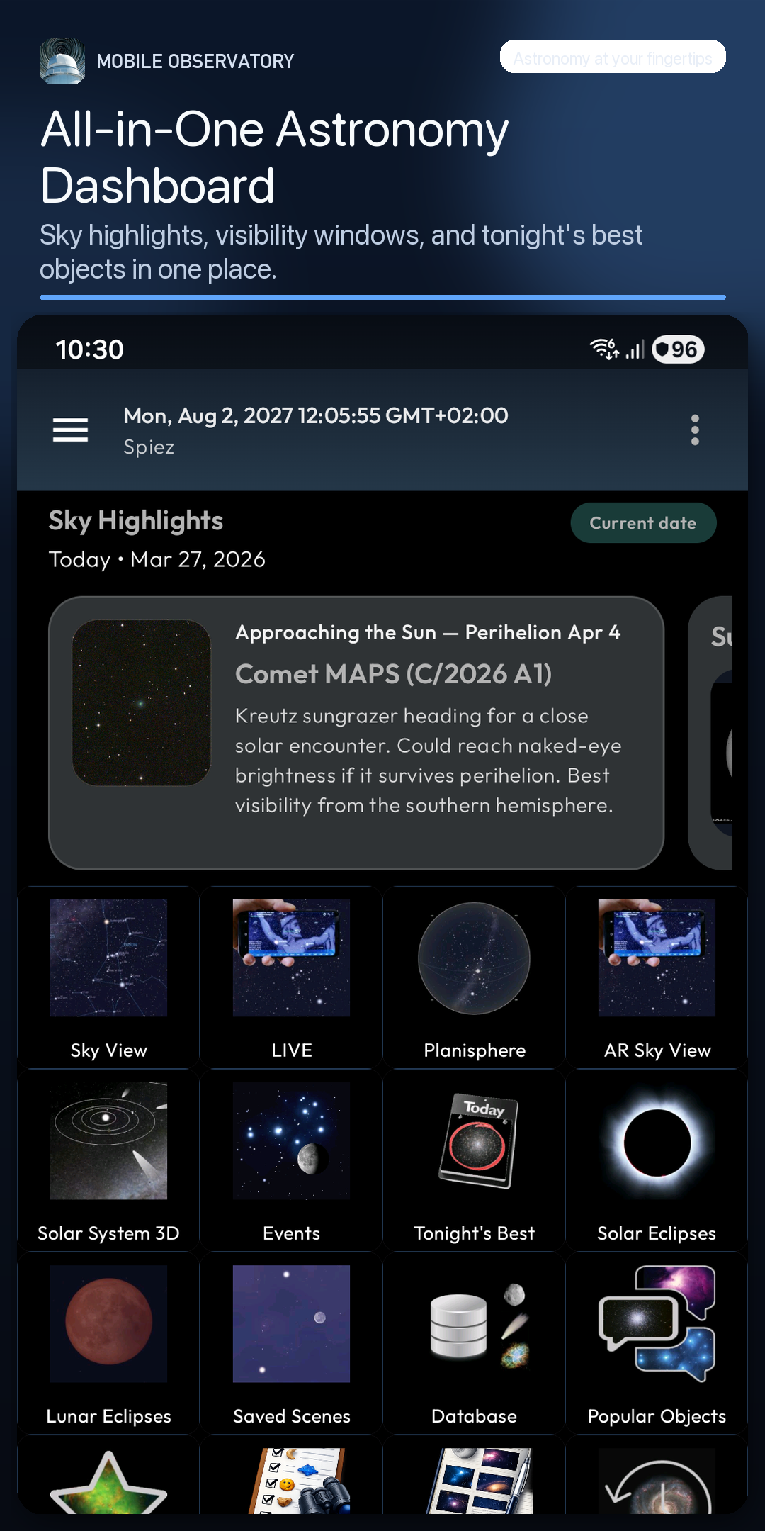 Mobile Observatory Astronomy screenshot 5