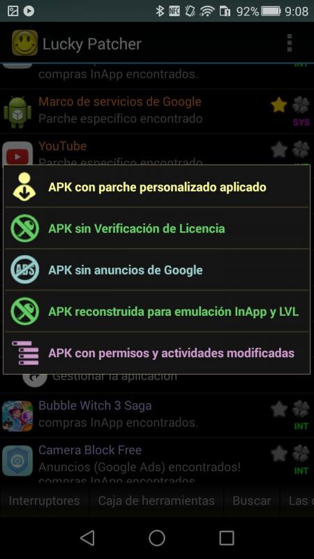 Lucky Patcher screenshot 2