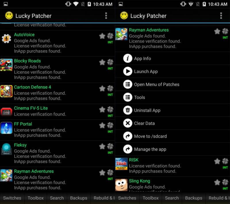 Lucky Patcher screenshot 4