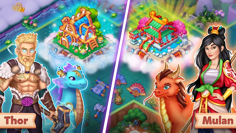 Tales & Dragons: Merge Puzzle screenshot 3