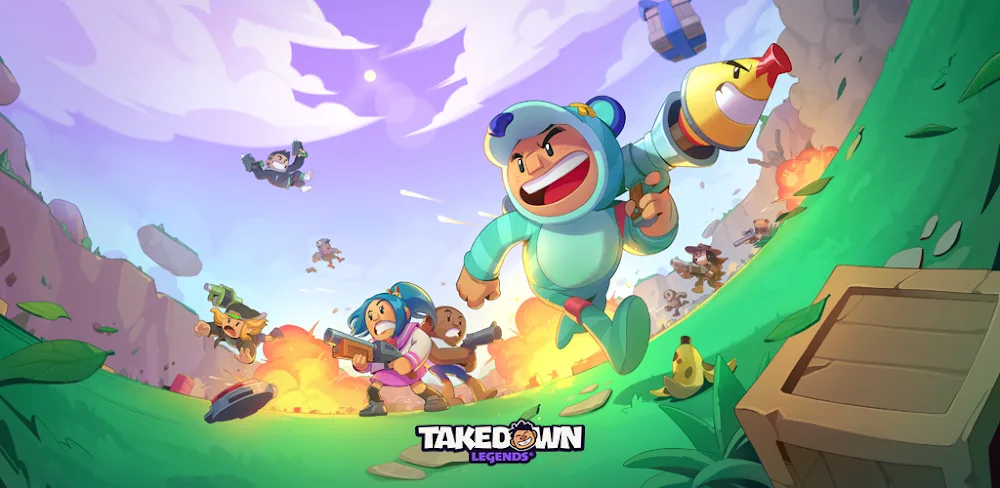 TAKEDOWN LEGENDS screenshot 1