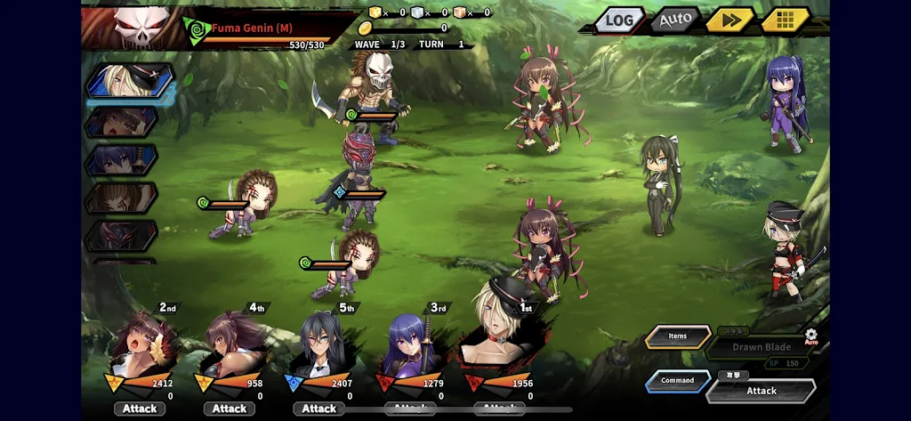 Taimanin RPG Extasy screenshot 3