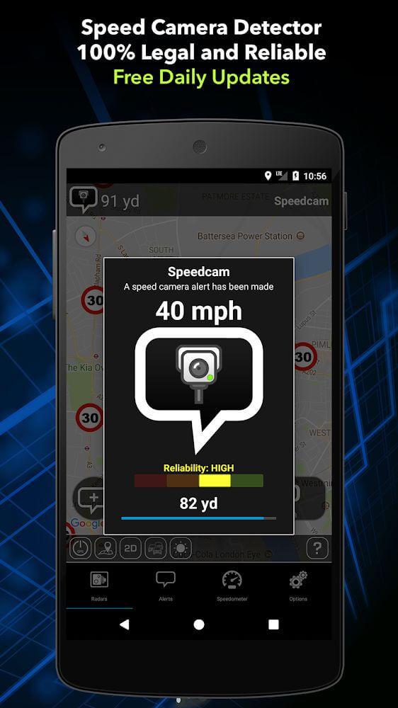 Radarbot screenshot 2