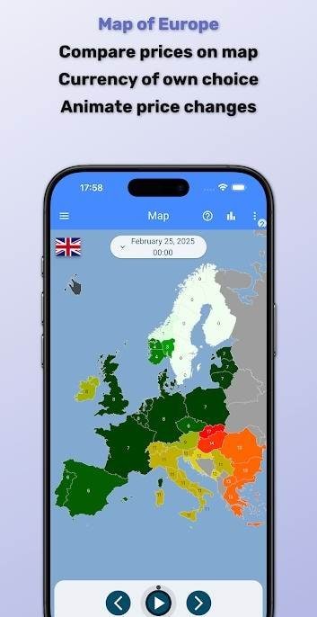 Spot Price (Electricity Price) Screenshot 2
