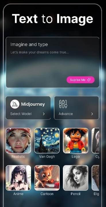 Wizard: AI Image Generator screenshot 4