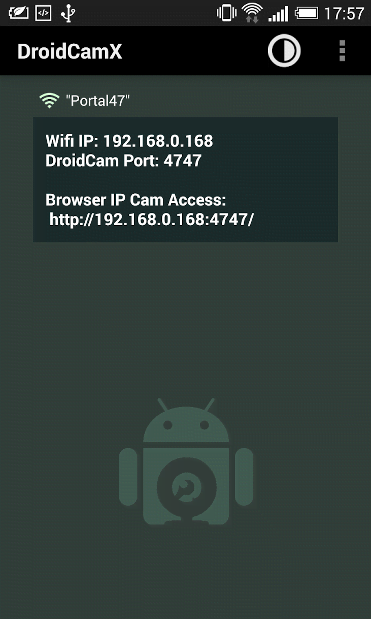 DroidCamX preview 1