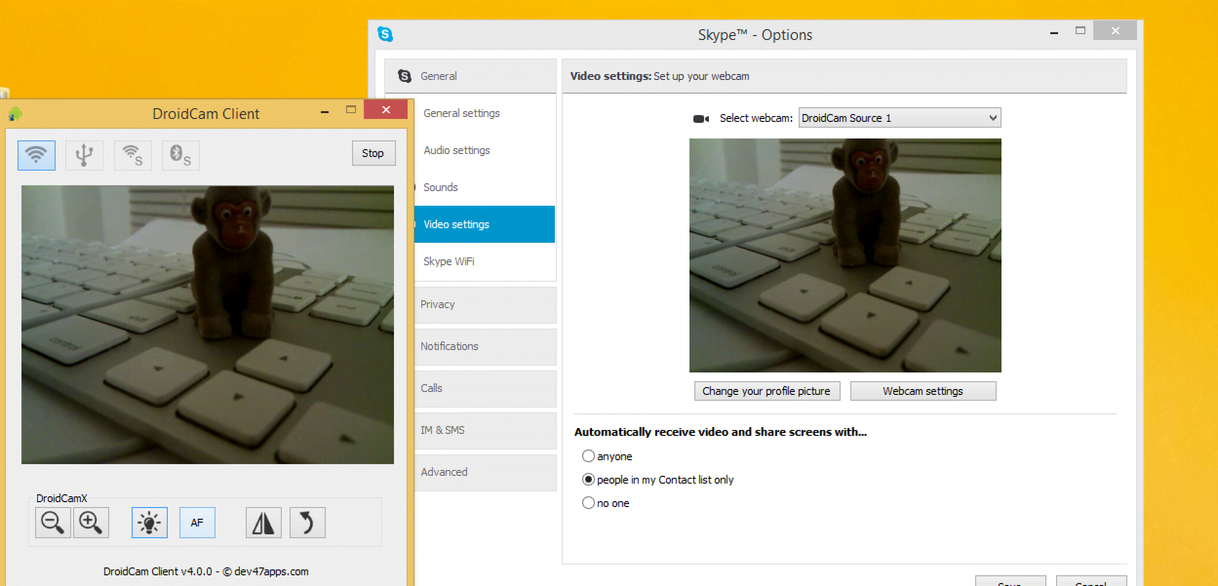 DroidCamX preview 4
