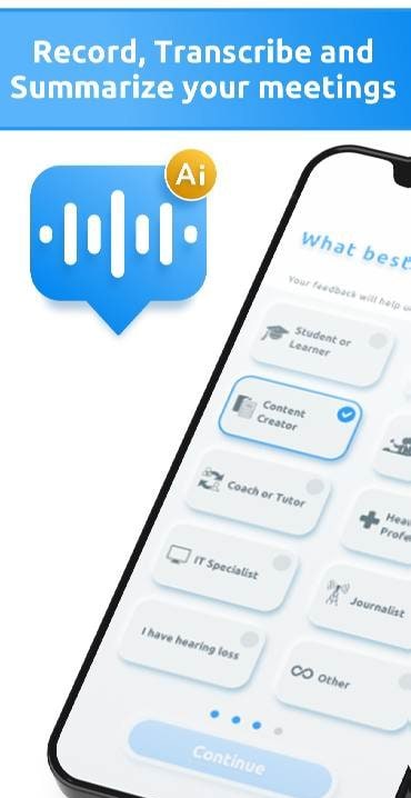 AI Transcribe Speech to Text screenshot 1